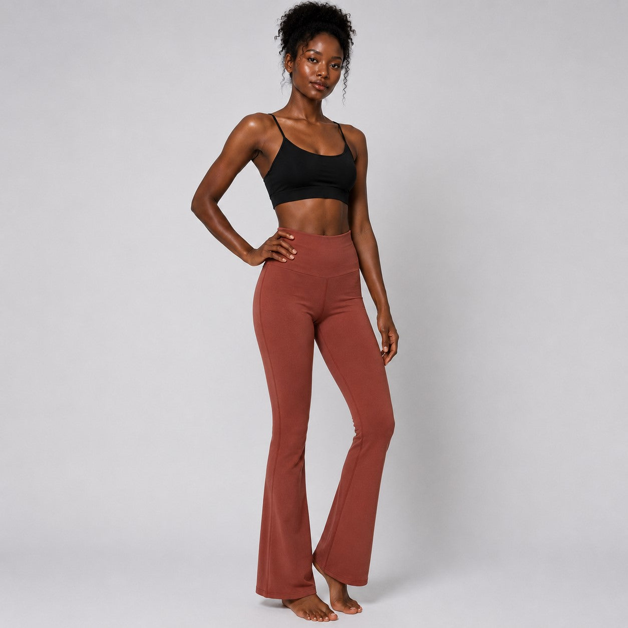 Organic Cotton Flow Bootcut Leggings