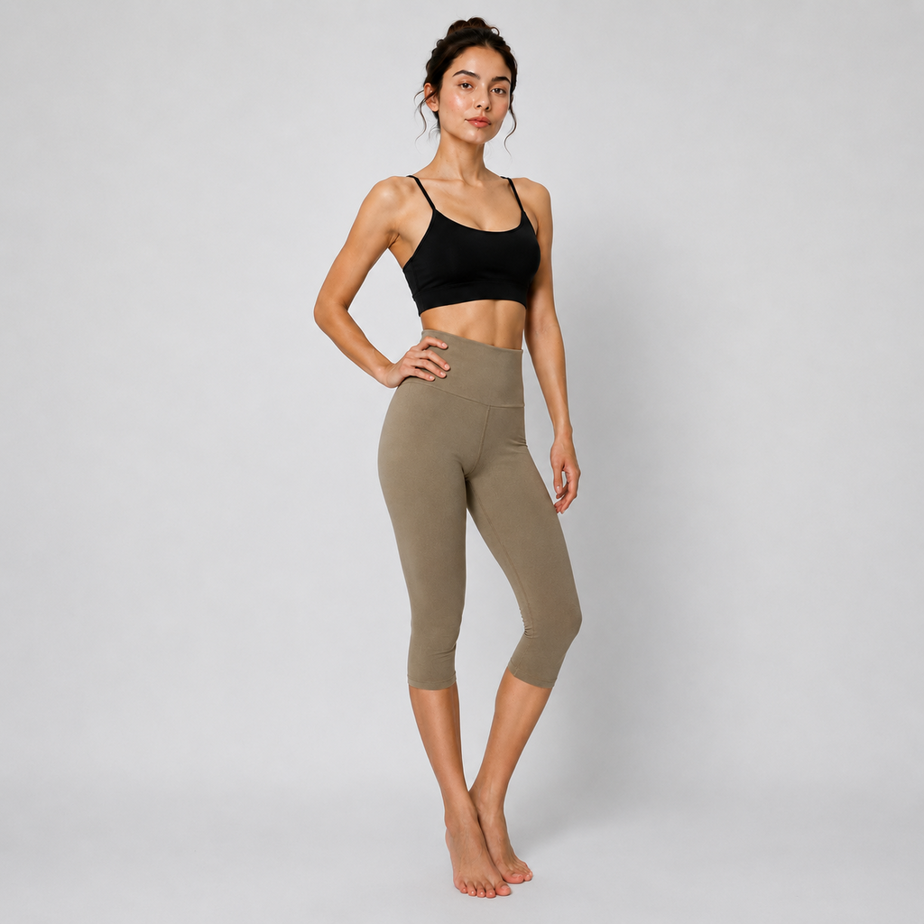 Organic Cotton Core Capri Leggings