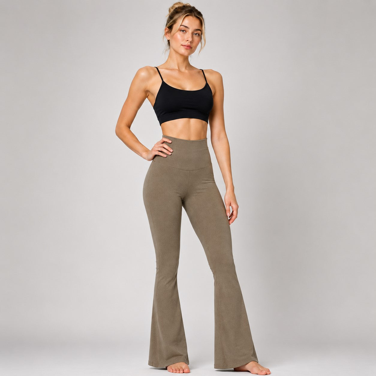 Organic Cotton Flow Bootcut Leggings